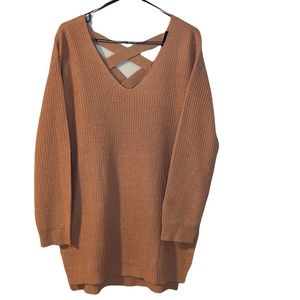 Cross Cross Back Sweater